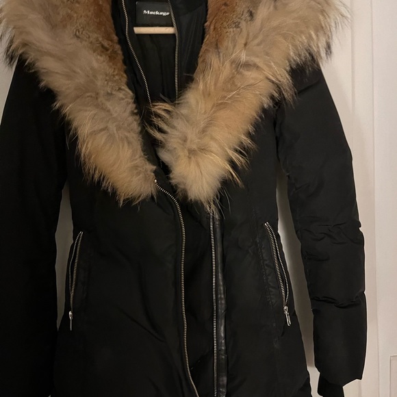 Mackage XXS beautiful fur jacket double zip - Picture 4 of 4